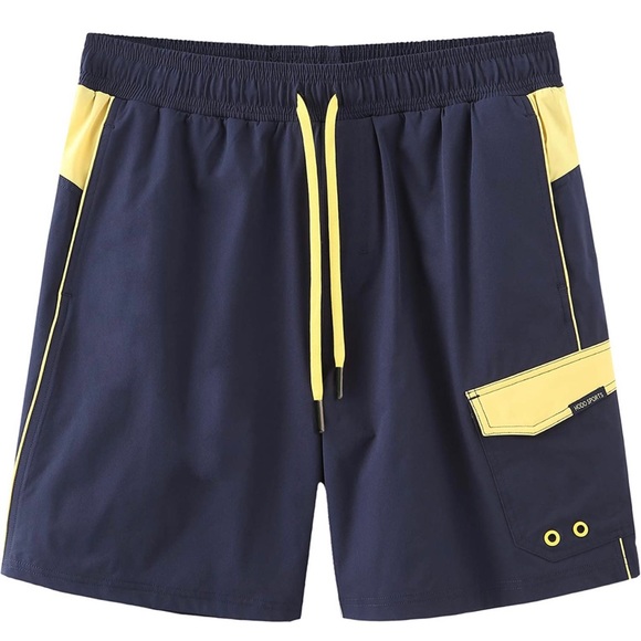 Short for men, with elastic and drawstring at the waist. - Picture 4 of 4